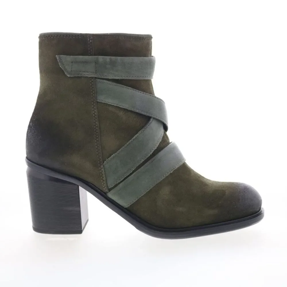 Miz Mooz Womens Jalissa Green Boots (NWT)